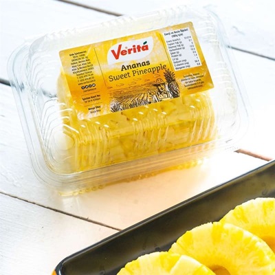 Ananas Soyulmuş, Paket