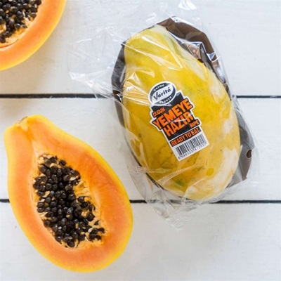 Yemeye Hazır Gurme Papaya, Paket